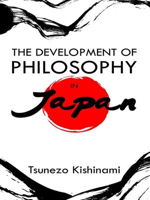 cover image of The Development of Philosophy in Japan